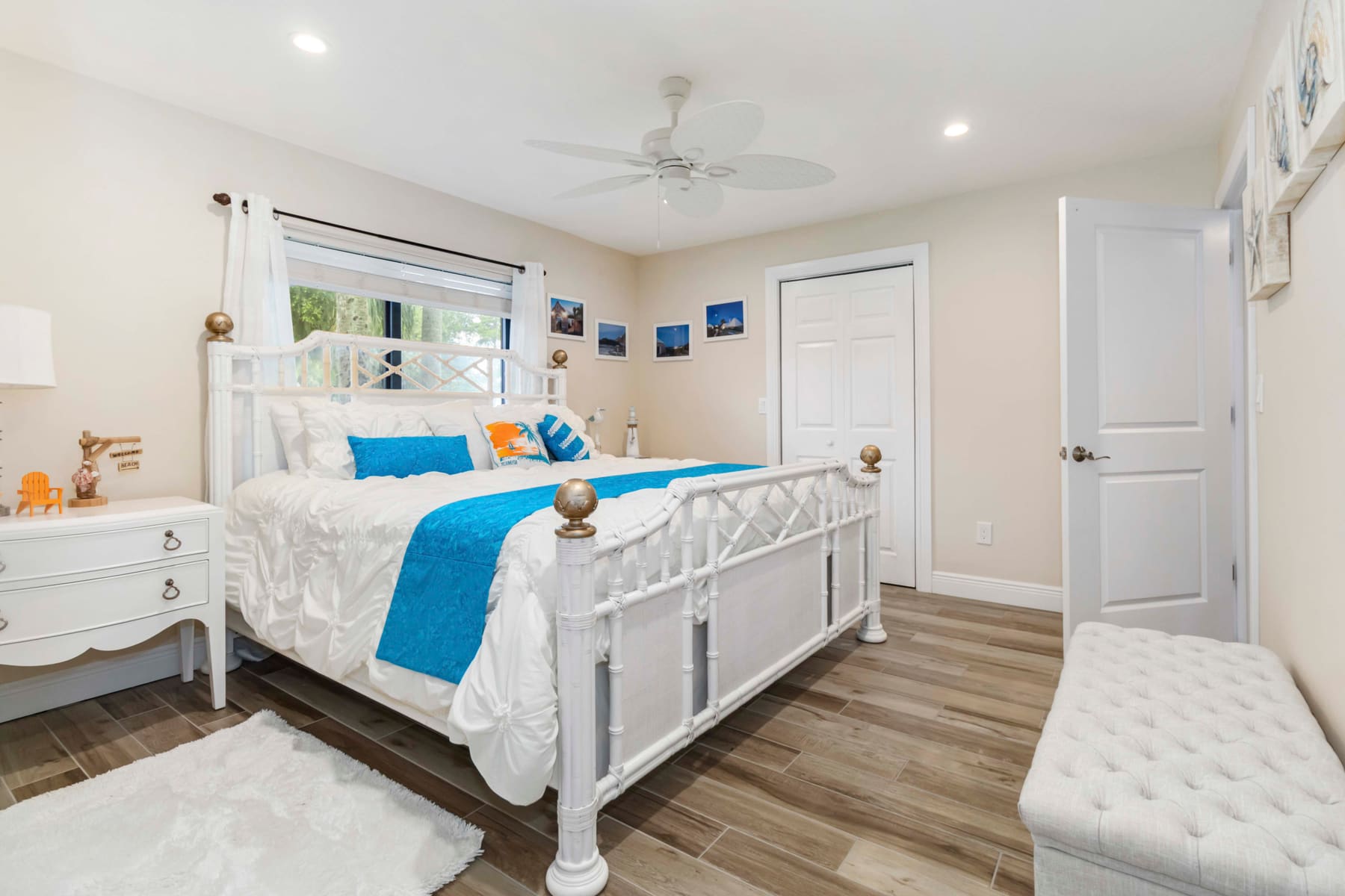 First-floor primary bedroom