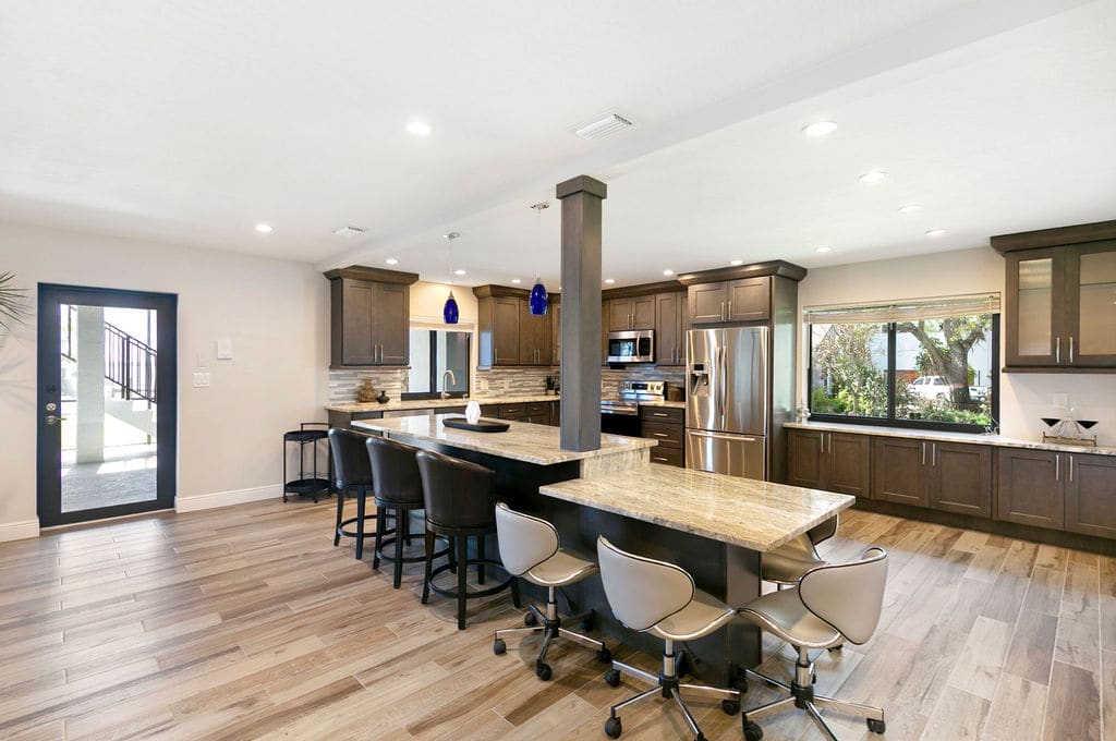First-floor kitchen